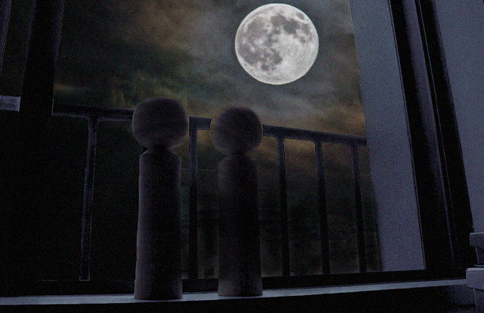 月の力と形代雛